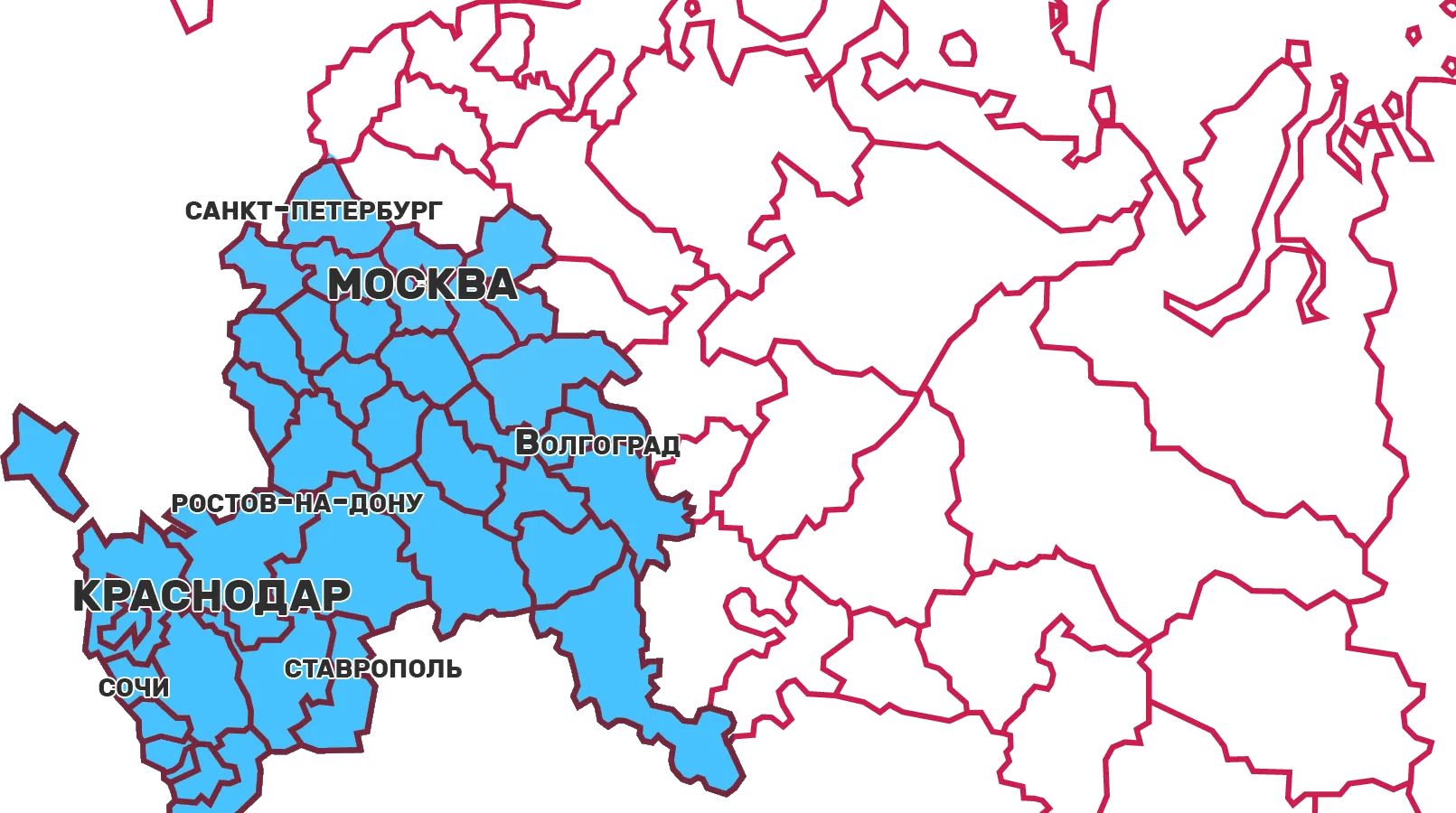 Карта в Коломне